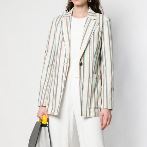 3.1 Phillip Lim Jackets & Blazers - NEW! 3.1 Phillip Lim Striped Oversized Blazer 2
